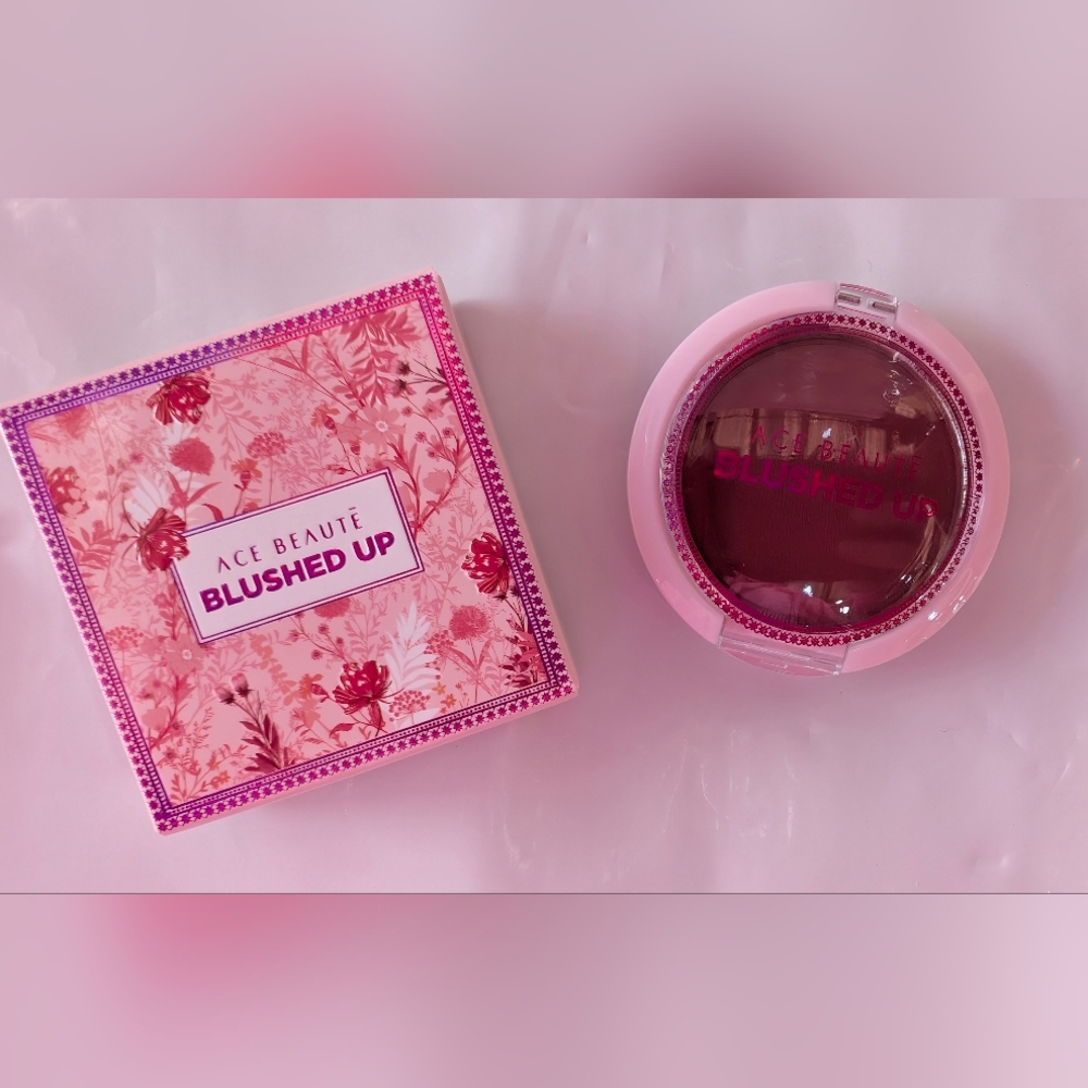 Ace Beaute Blushed Up Blush - Color Plummy. Travel Size